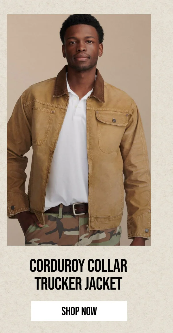 Corduroy Collar Trucker Jacket Shop Now