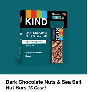 Dark Chocolate Nuts & Sea Salt Nut Bars