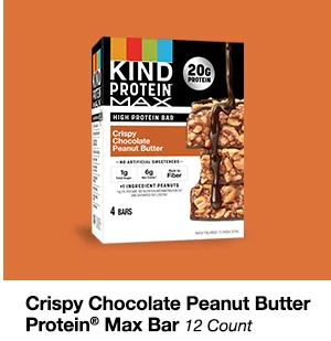 Crispy Chocolate Peanut Butter Protein Max Bars