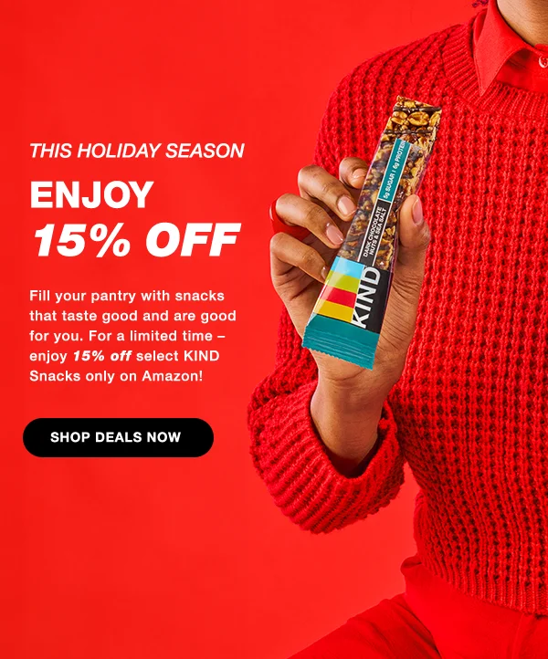 Black Friday Savings: Shop KIND Snacks!