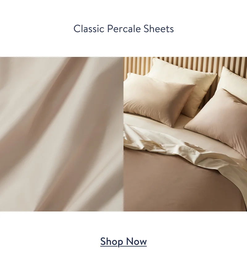 Classic Percale Sheets