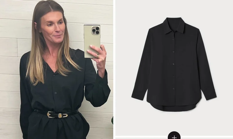 Mirage Oversized Button Down
