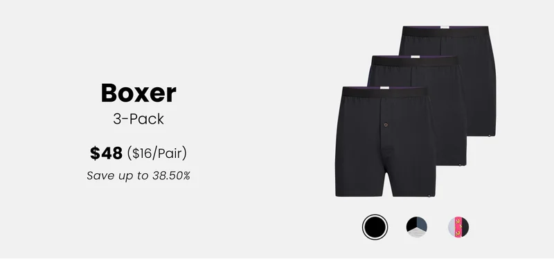 Boxer - 3 Pack