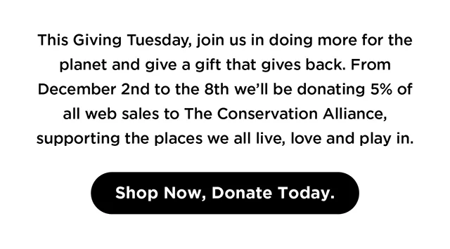 Shop Now, Donate Today.