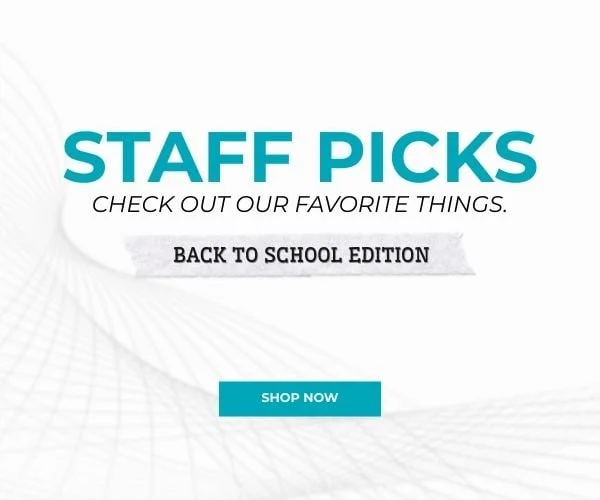 Staff Picks: Check Out Our Favorite Things. Back To School Edition. Shop Now.