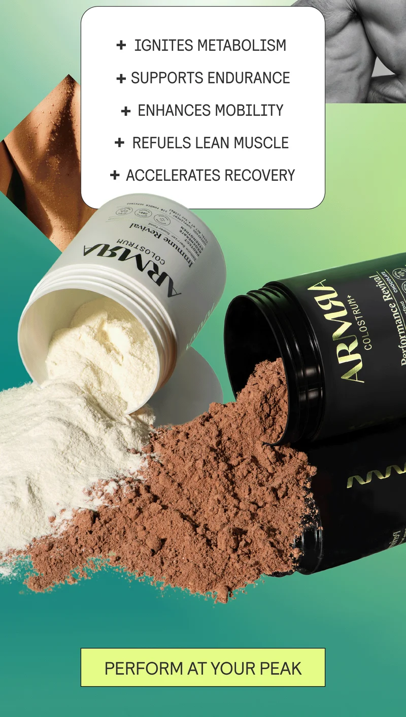 Working in synergy with Immune Revival, Performance Revival ignites metabolism, supports endurance, enhances mobility, refuels lean muscle, and accelerates recovery.