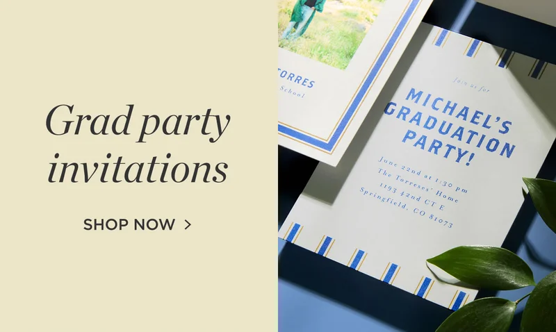Grad Party Invitations