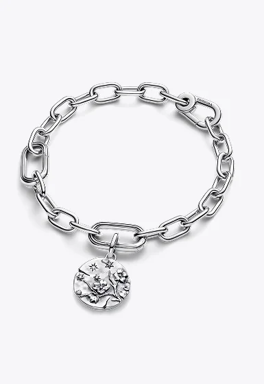 Cherry Blossom Medallion Charm