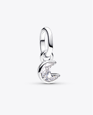 Pandora ME Sparkling Moon Mini Dangle Charm