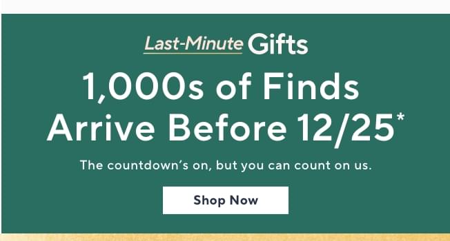 Last Minute Gifts
