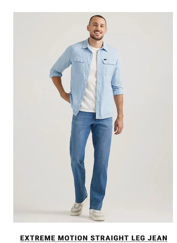 Extreme Motion Straight Leg Jean