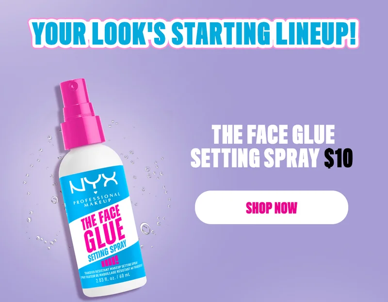 THE FACE GLUE SETTING SPRAY $10