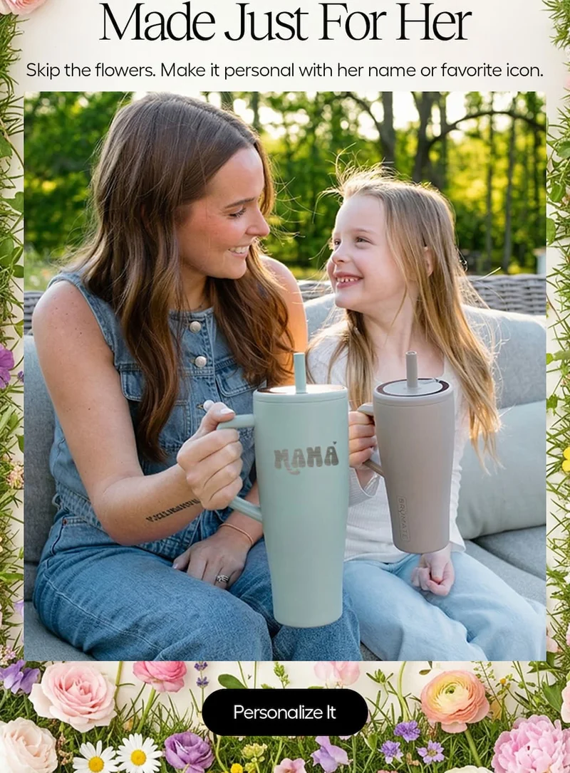 Mother's Day is almost here. Personalize something for her.