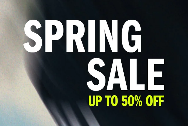 Spring Sale Up to 50% Off