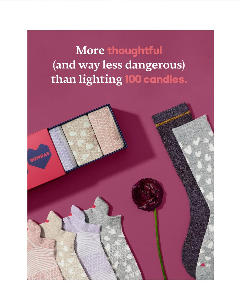 More thoughtful (and way less dangerous) than lighting 100 candles.
