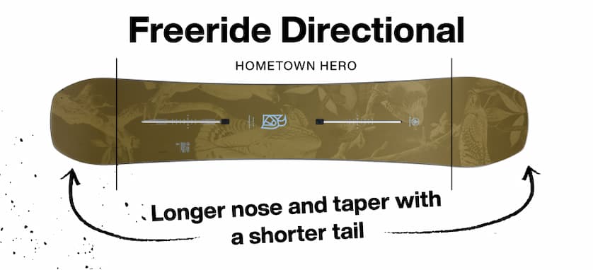 Freeride Directional Boards