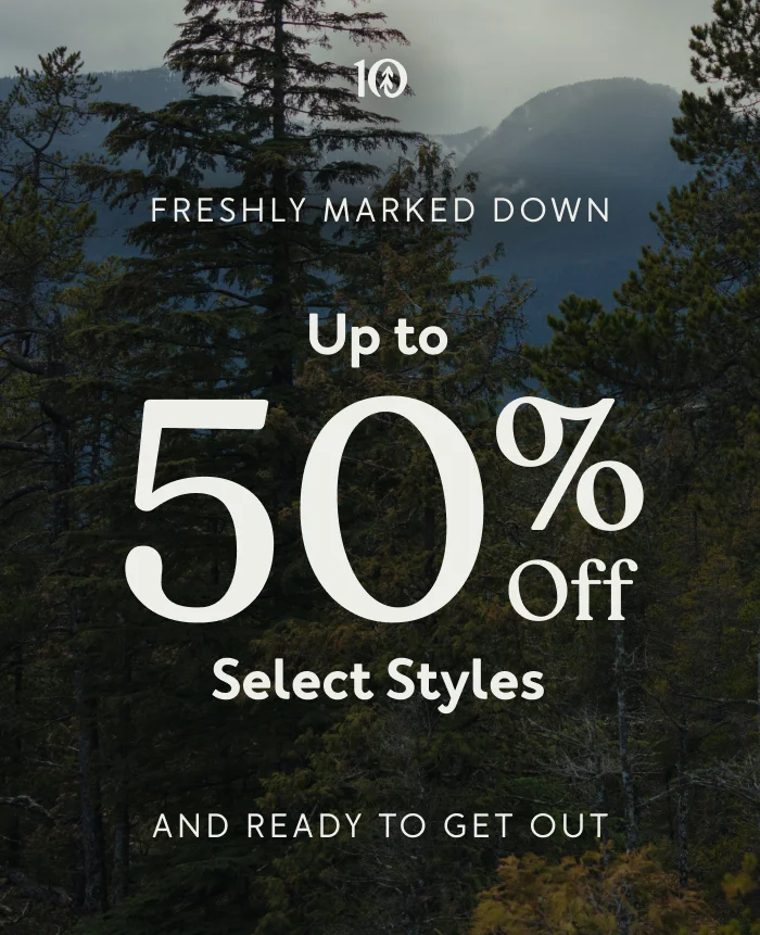 Freshly Marked Down. Up to 50% Off Select Styles. And Ready to Get Out