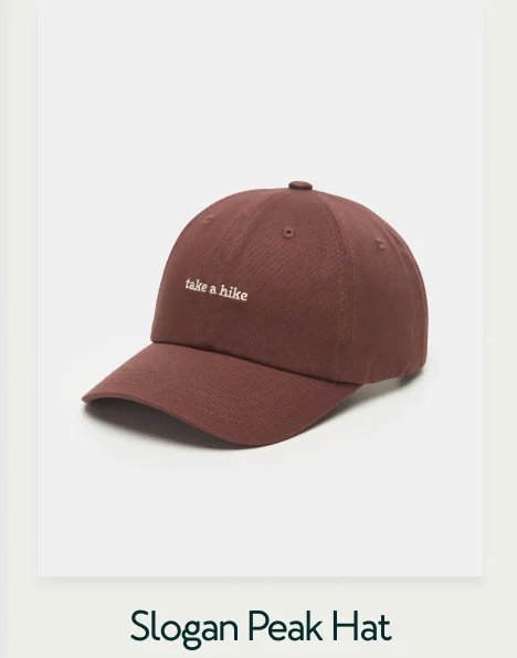Slogan Peak Hat