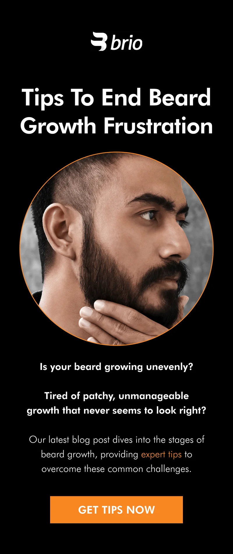 Read this if you're frustrated with your beard growth.