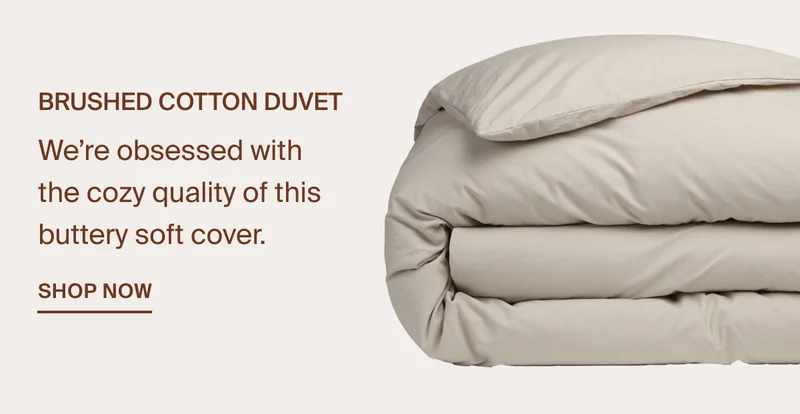 Shop Brushed Cotton Duvet