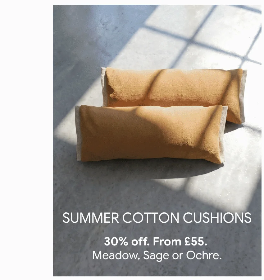 Summer Cotton Cushions - From £55