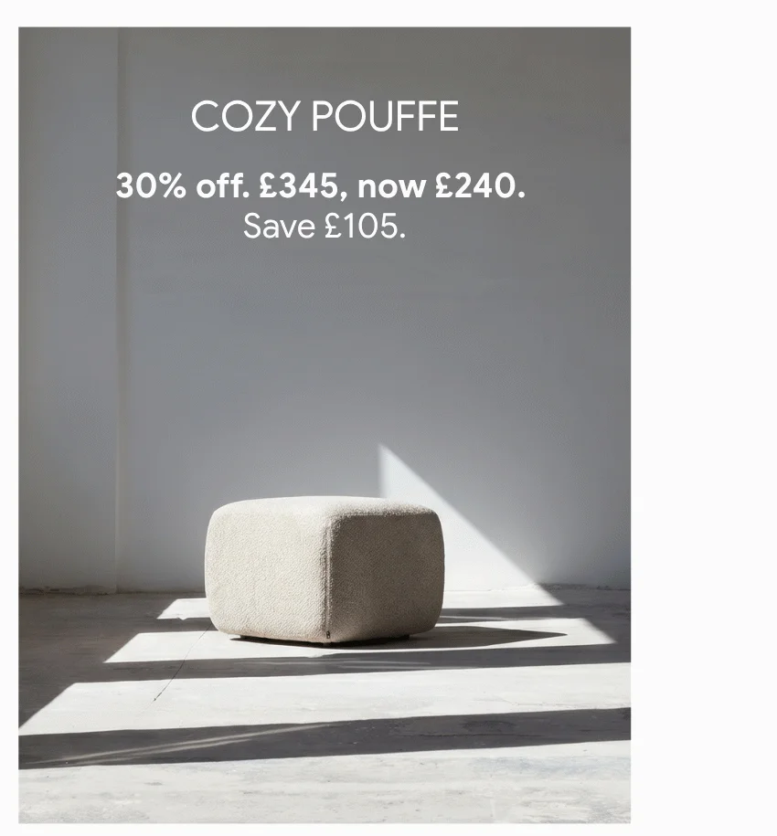 Cozy Pouffe - Save £105
