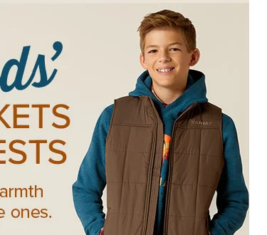 KIDS' JACKETS AND VESTS