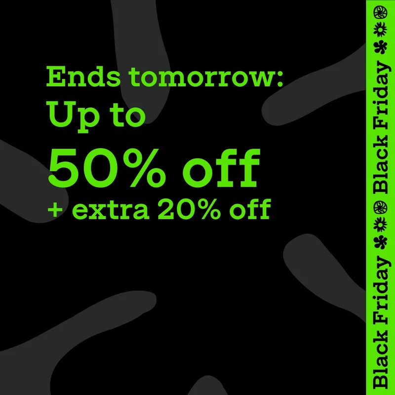 Up to 50% off + EXTRA 20% off