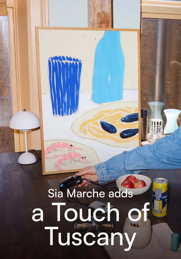 Positano Lunchtime by Sia Marche