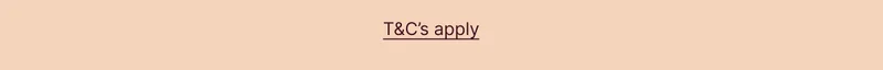 T&Cs apply.