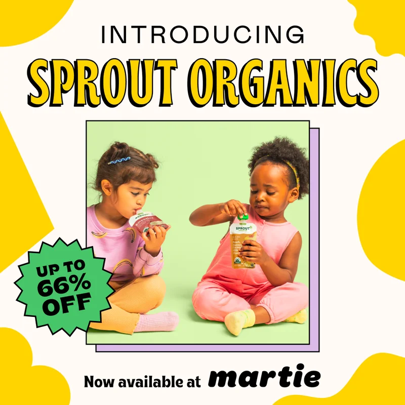 Sprout Organics, now available!