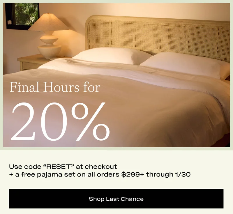 Final Hours for 20% Off - Shop Last Chance