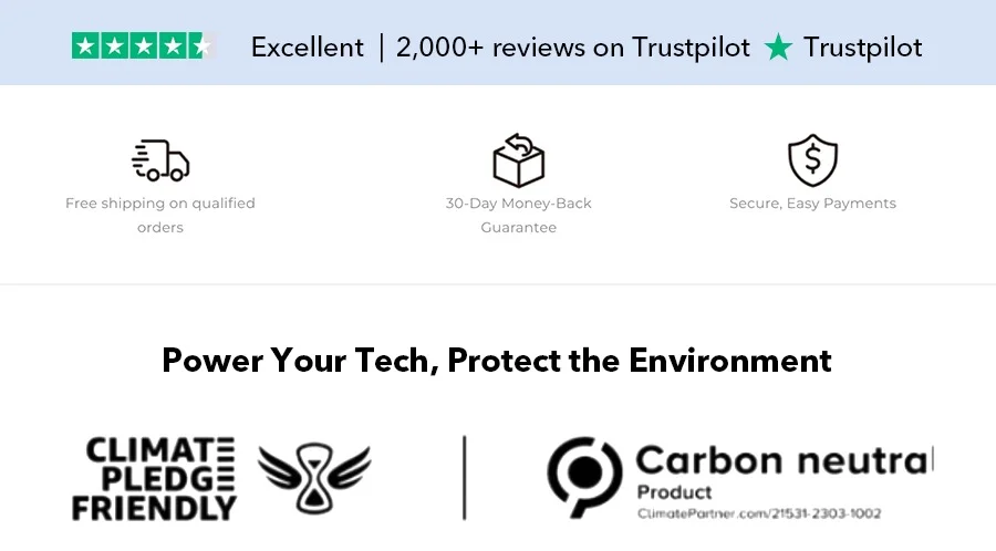 2,000+ reviews on Trustpilot