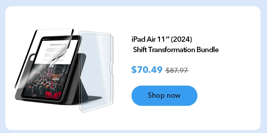 iPad Air 11ʺ (2024) Shift Transformation Bundle