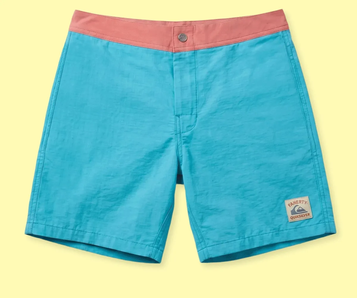 Faherty x Quicksilver | The Return of The Classic Boardshort