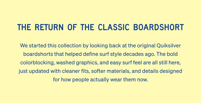 Faherty x Quicksilver | The Return of The Classic Boardshort