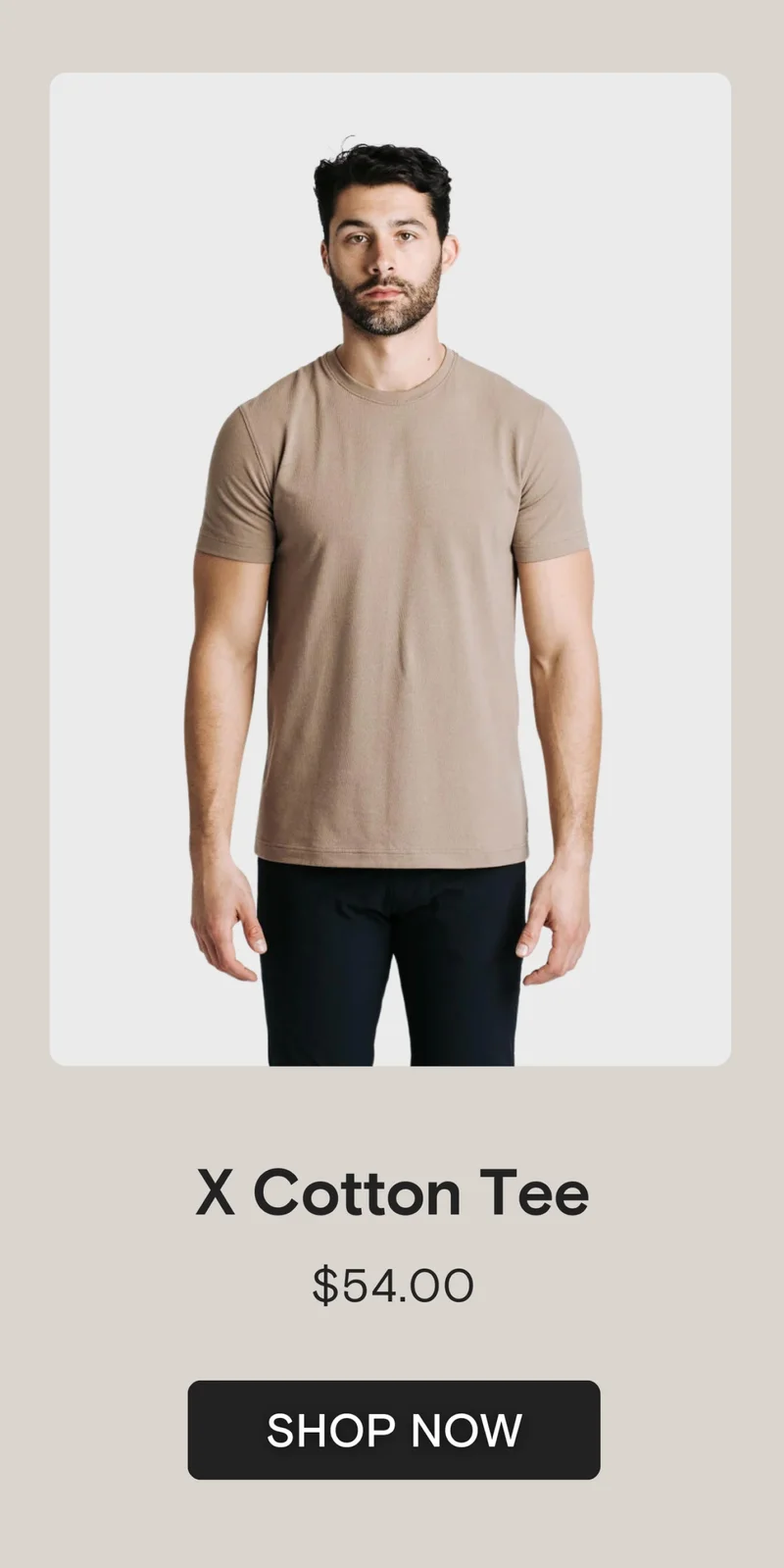 X Cotton Tee