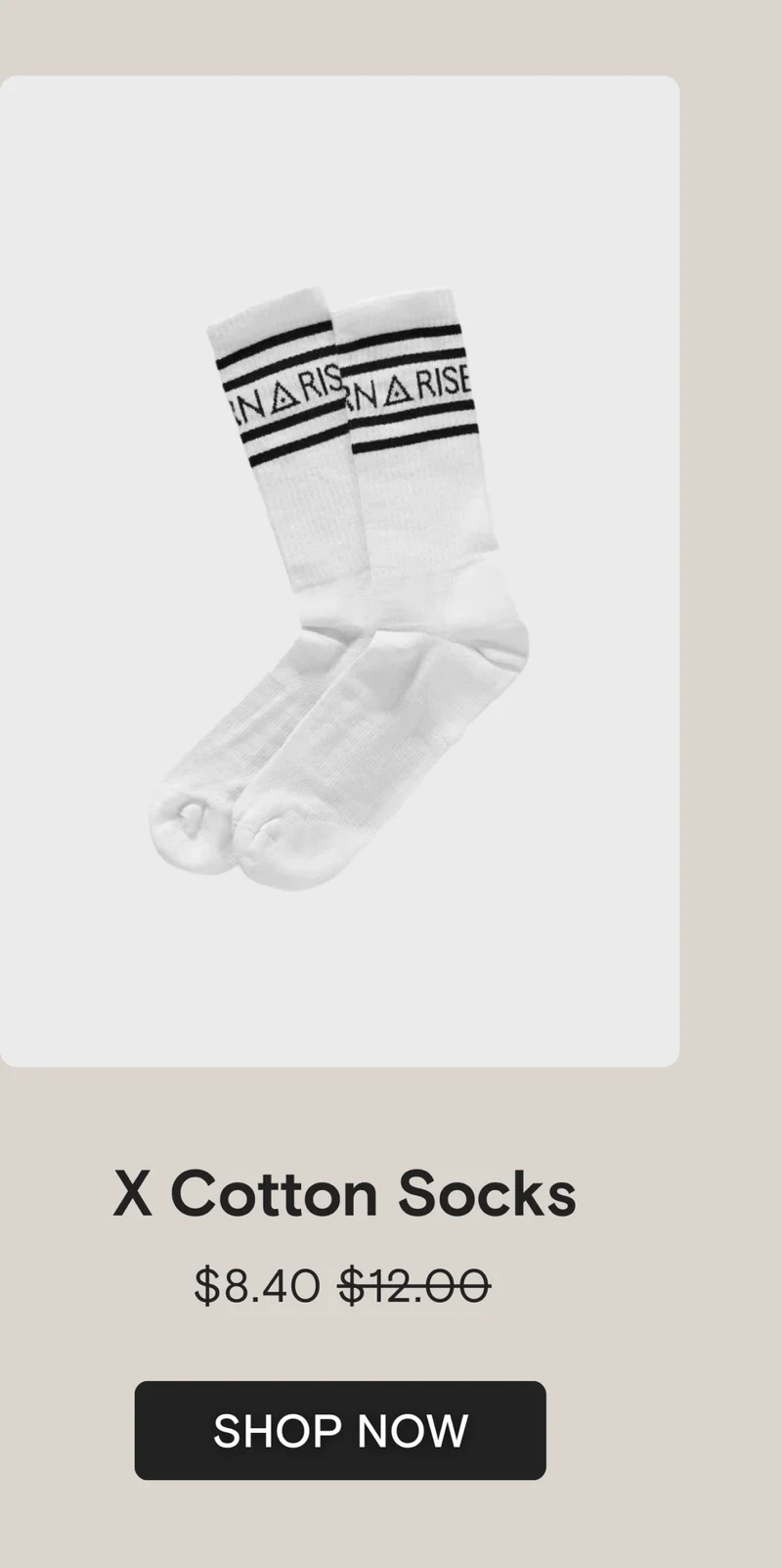 X Cotton Athletic Socks