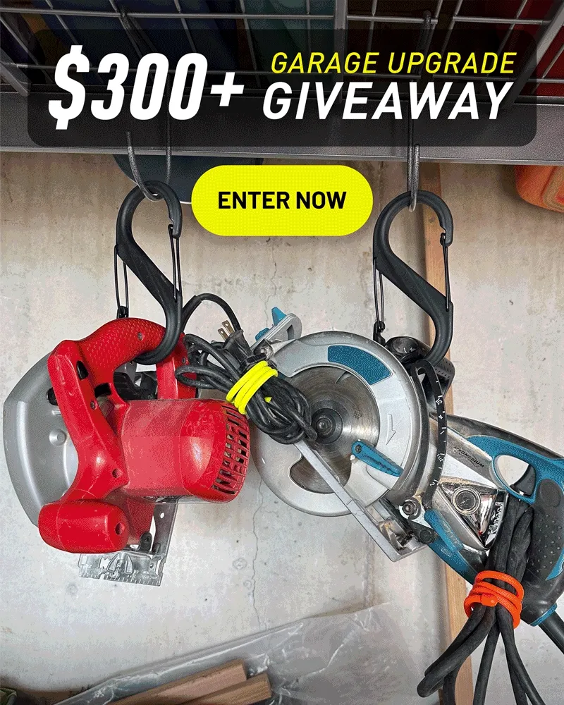 $300+ Garage Upgrade Giveaway | Enter Now