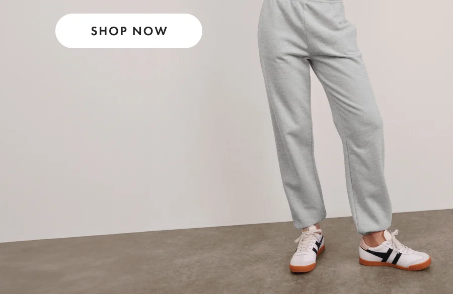 LuxeFleece Sweatpant in Light Heather Gray