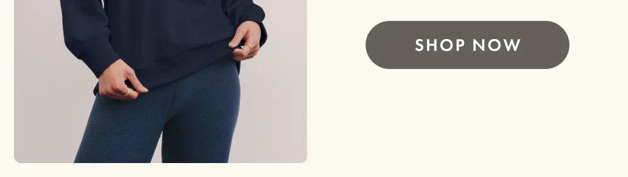LuxeFleece Oversized Sweatshirt in After Dark Navy