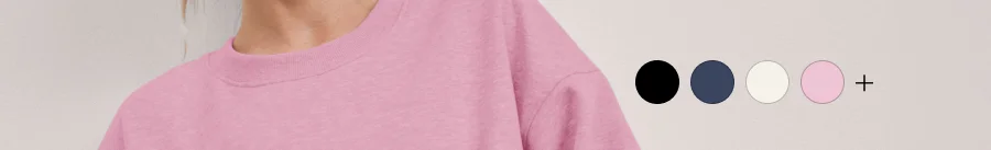 LuxeFleece Crewneck Sweatshirt in Fresh Snow