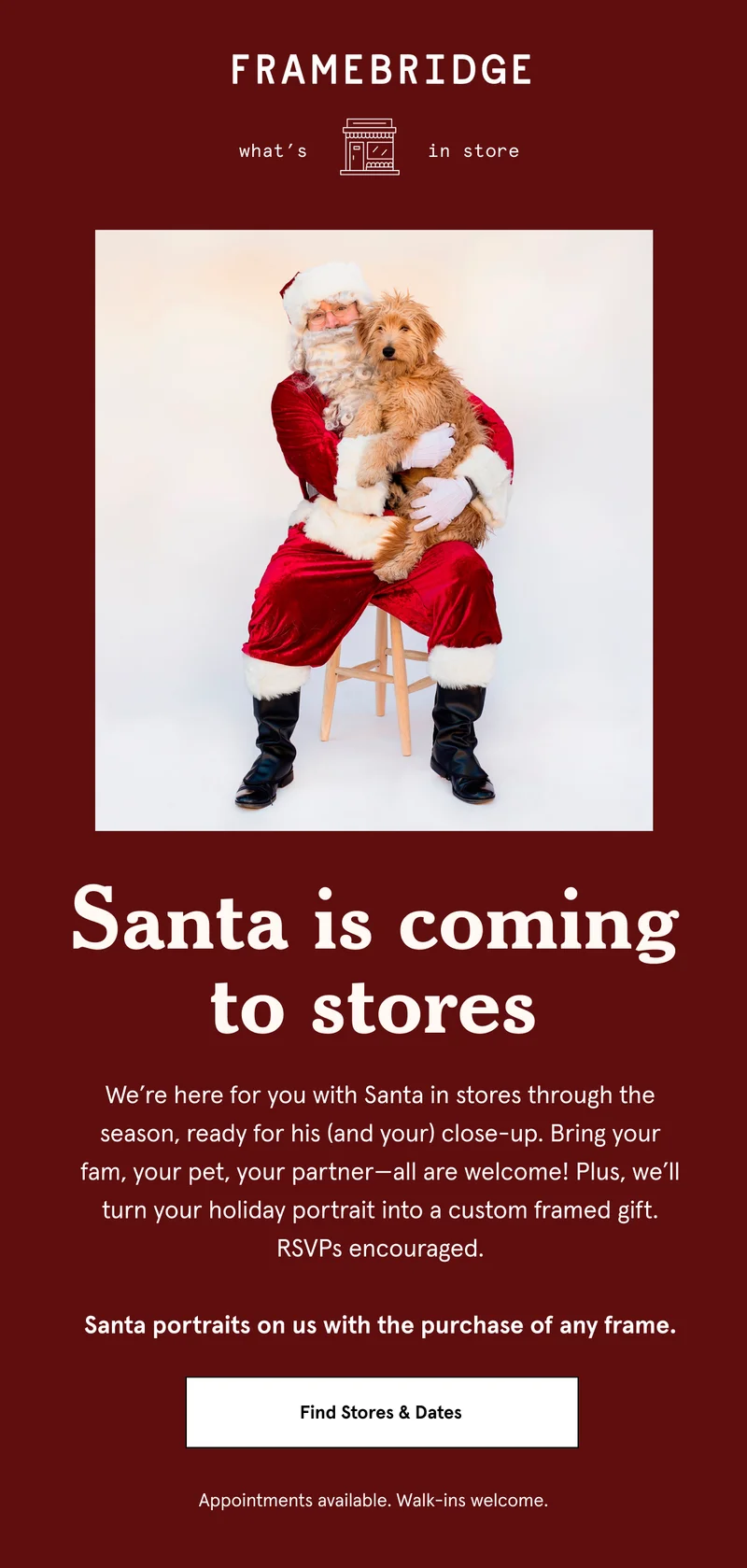 Santa is coming
