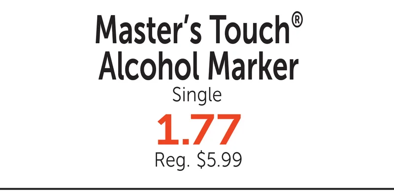 Master's Touch Alcohol Marker