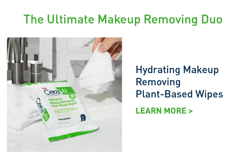 Hydrating Makeup Removing Plant-Based Wipes