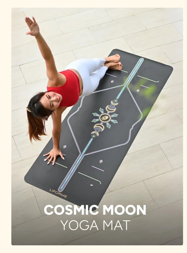 Cosmic Moon Yoga Mat