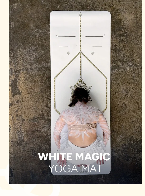 White Magic Yoga Mat