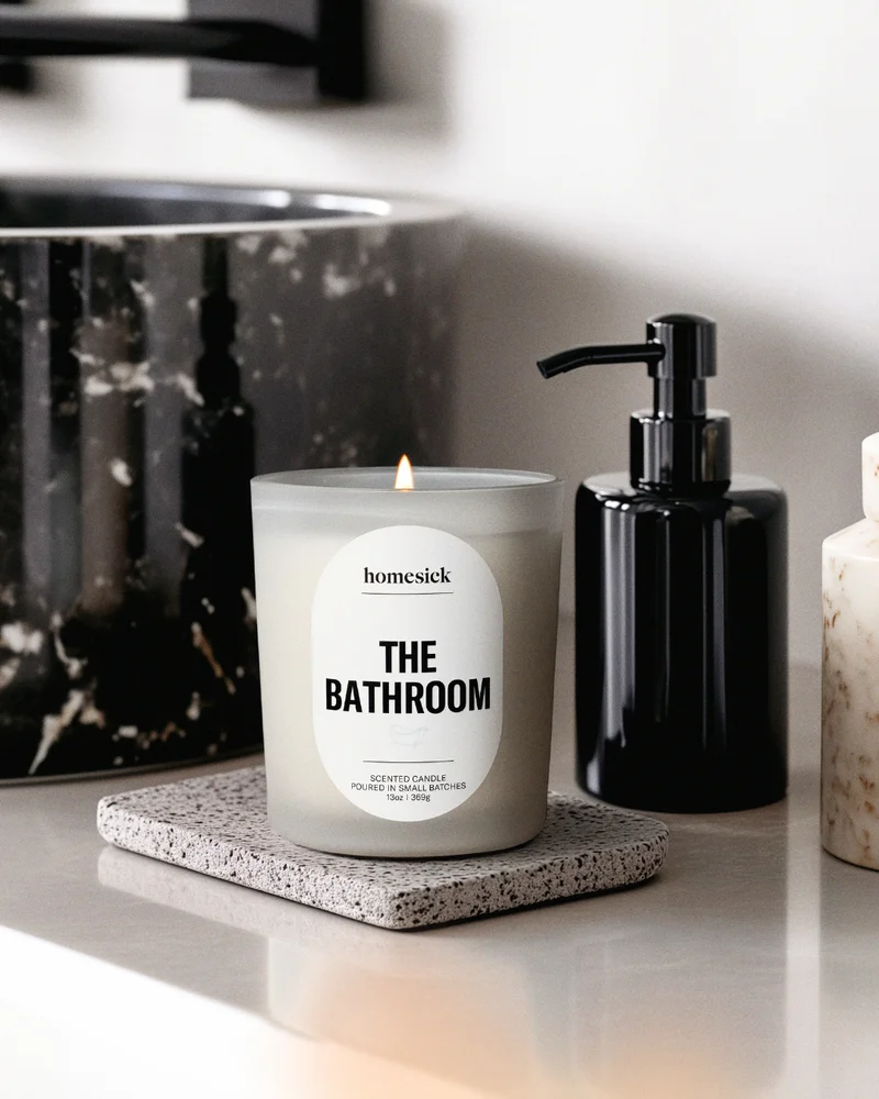 The Bathroom Candle