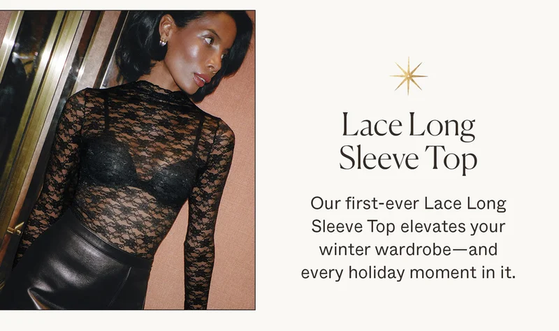 Lace Long Sleeve Top
