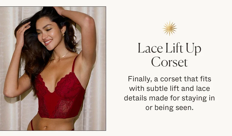 Lace Lift Up Corset